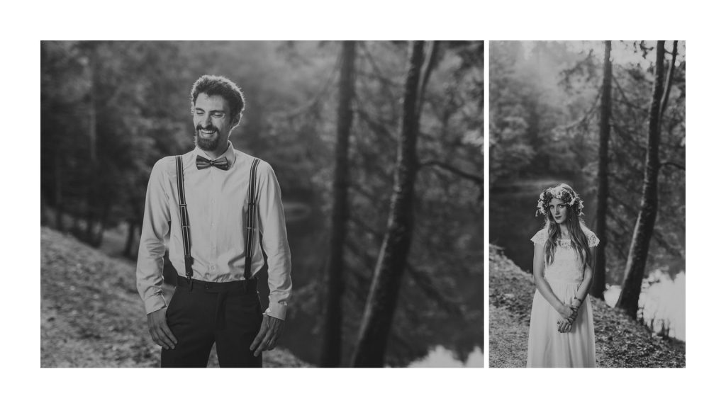 Trakoscan Lake Wedding photo session