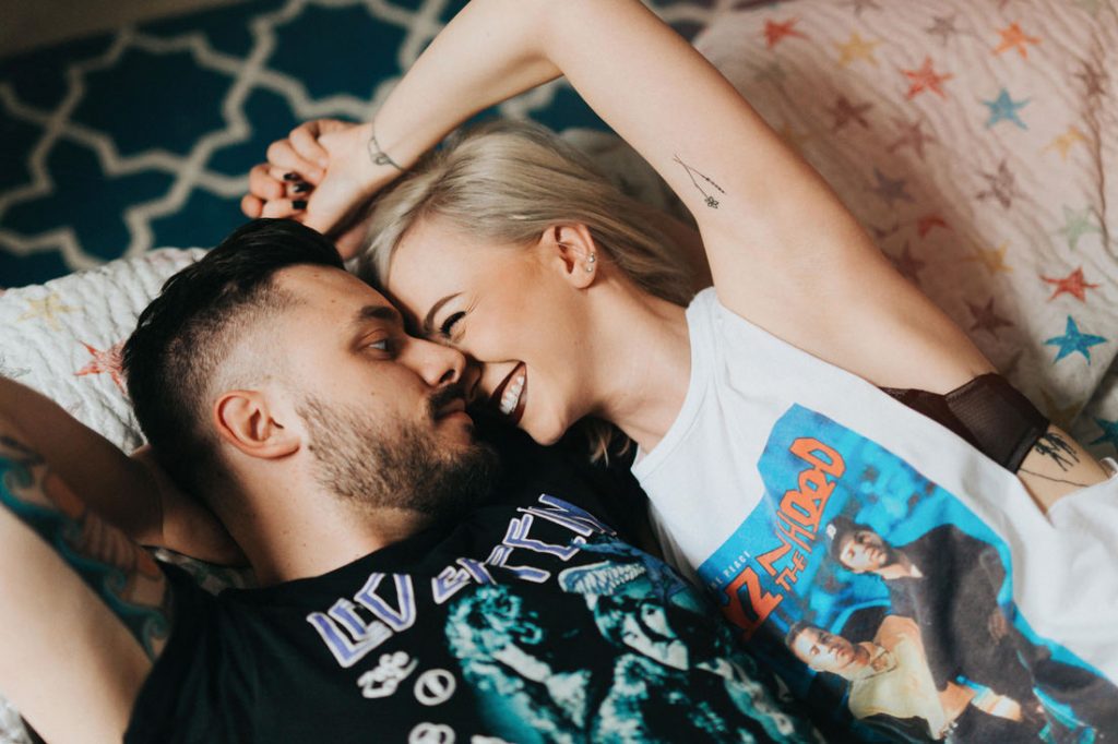 Rock and roll bride elopement wedding photo shooting in Zagreb