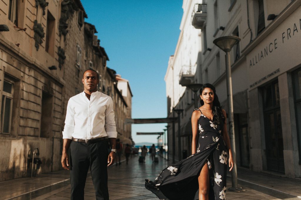 Elopement photography session in Split