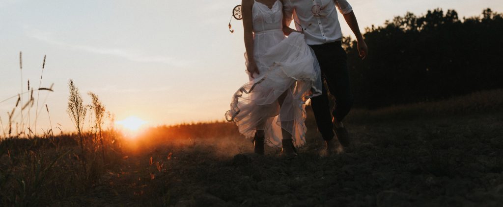 Boho bride wedding photosession, dream catcher