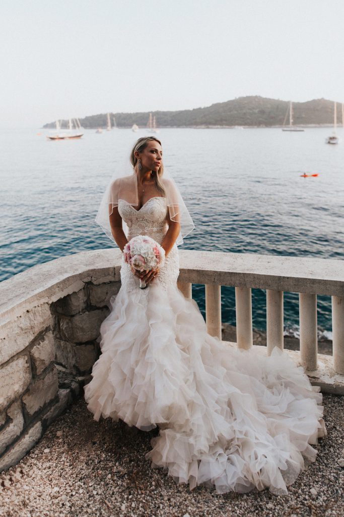Dubrovnik villa wedding, Adriatic wedding, Vila Seherezada venue
